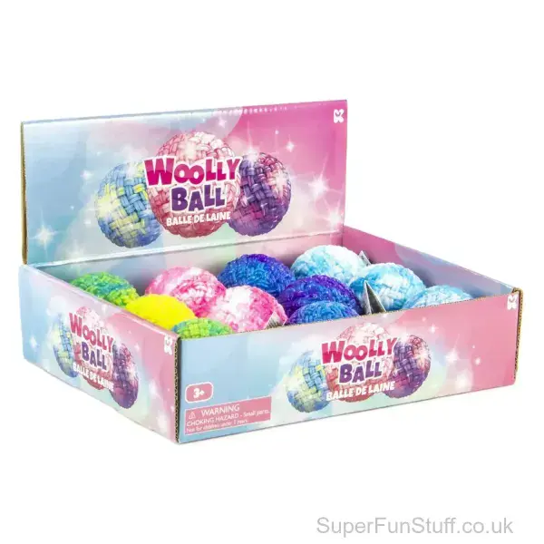Woven Sensory Bouncy Ball For Kids - 6.5cm | Fidget Ball For Children