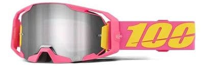 100% Armatic Snakpak Purple  Mirror Lens Motocross Goggle