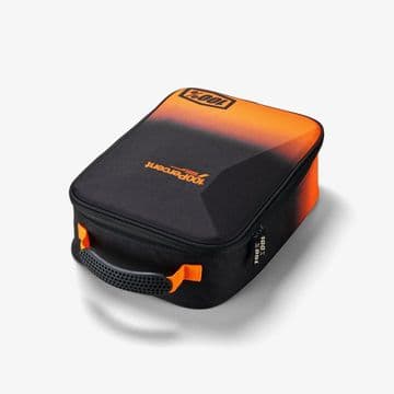 100% Crush Black Orange Goggle Case