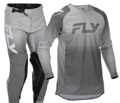2026 Fly Evolution DST Motocross Kit Combo - White/ Grey