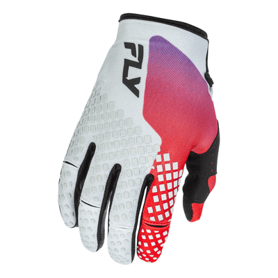 2026 Fly Kinetic Gloves - Grey Purple