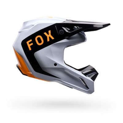 2026 Fox V1 Youth Noble Motocross Helmet - Black White