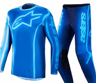 2027 Alpinestars Fluid Kelper Motocross Kit Combo- UCLA Blue
