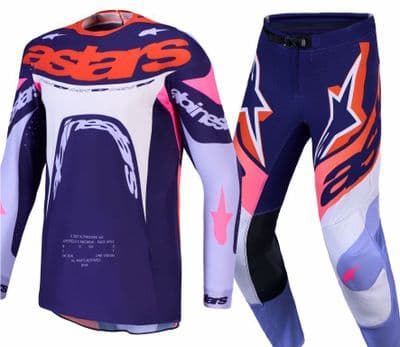 2027 Alpinestars Supertech Dyna Motocross Kit Combo - Purple Pink