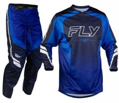 2027 Fly F-16  Raze Motocross Kit Combo - Navy White