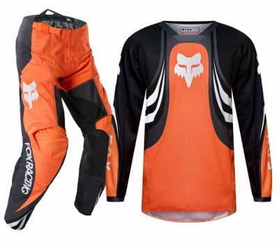 2027 Fox 180 Youth Draft Motocross Kit Combo - Orange