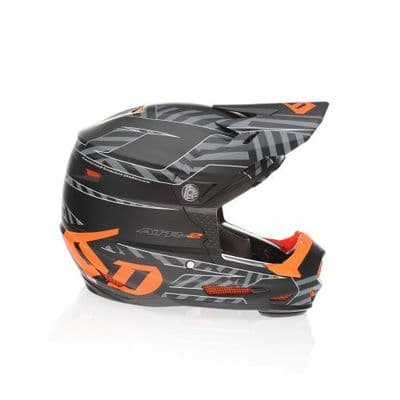 6D ATR-2Y Kids Havoc Neon Orange Black Helmet