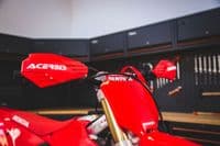 Acerbis K Linear Honda Hand Guards - Red White