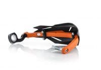 Acerbis X Factory Hand Guards - Black/ Orange