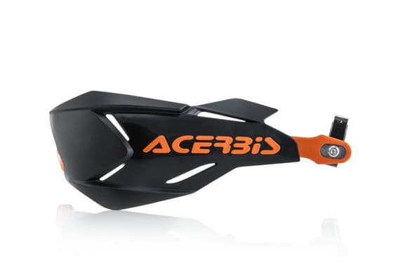 Acerbis X Factory Hand Guards - Black/ Orange