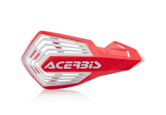 Acerbis X Future Handguards - Red/ White