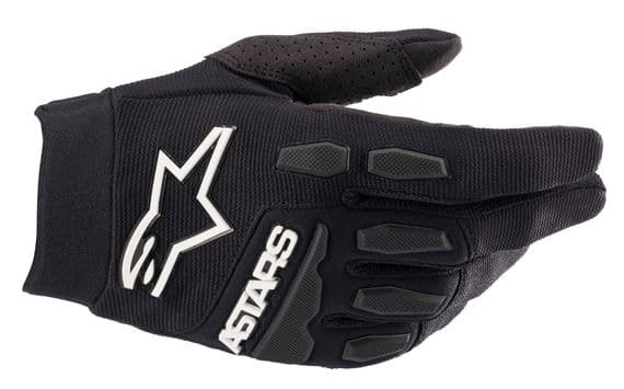 Alpinestars Full Bore Motocross Gloves - Black/ White