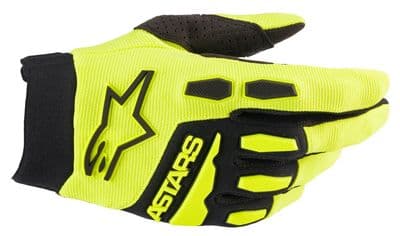 Alpinestars Full Bore Motocross Gloves - Yellow