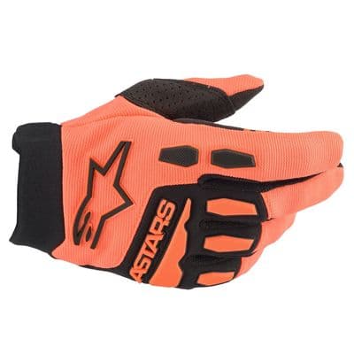 Alpinestars Full Bore Youth Motocross Gloves - Orange