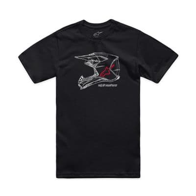 Alpinestars MX Helmet Tee- Black