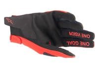Alpinestars Radar Motocross Gloves - Red