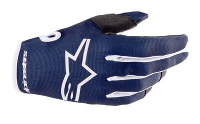 Alpinestars Radar Navy White Motocross Gloves