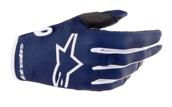 Alpinestars Radar Navy White Motocross Gloves