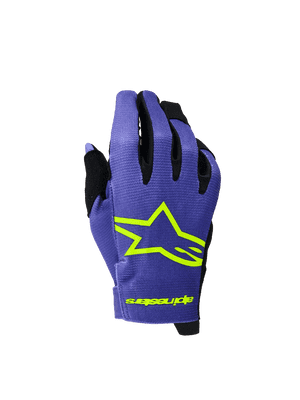 Alpinestars Radar Purple Youth Motocross Gloves