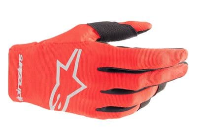 Alpinestars Radar Red Youth Motocross Gloves