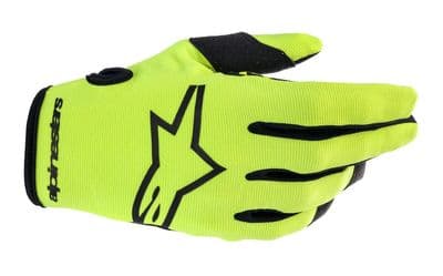 Alpinestars Radar Yellow Black Motocross Gloves