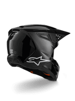 Alpinestars S-M3 Solid Motocross Helmet - Gloss Black