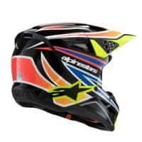 Alpinestars SM3 Youth Wurx Motocross Helmet -Black Yellow