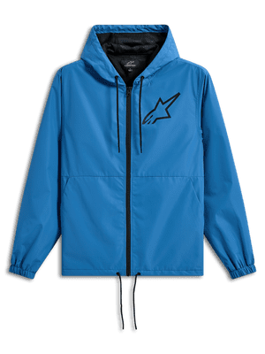 Alpinestars Speeder Chromium Windbreaker Jacket - Blue Black