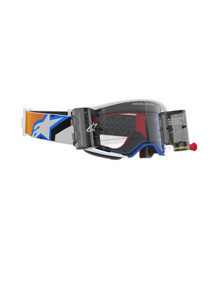 Alpinestars Supertech Corp Blue Orange Roll Off Goggles