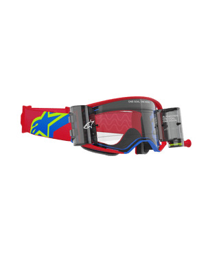 Alpinestars Supertech Corp Red Roll Off Goggles
