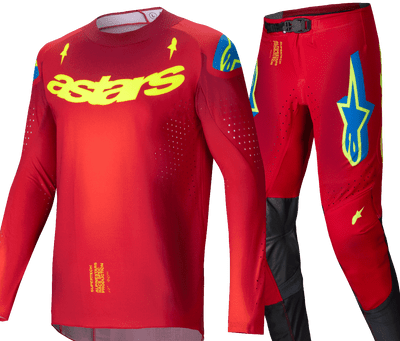 Alpinestars Supertech Maker Motocross Kit Combo - Red