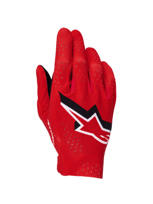 Alpinestars Supertech Motocross Gloves - Red White