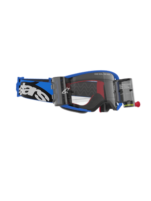 Alpinestars Supertech Stream Blue Roll Off Goggles