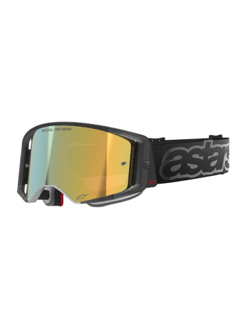 Alpinestars Supertech Vista Black Goggles - Mirror Lens