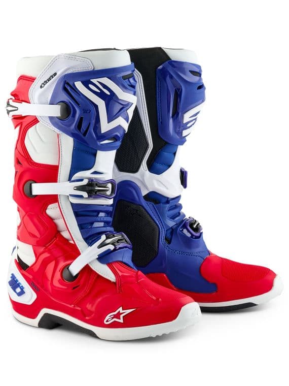 Alpinestars Tech 10 LE Fortitude Motocross Boots - RWB