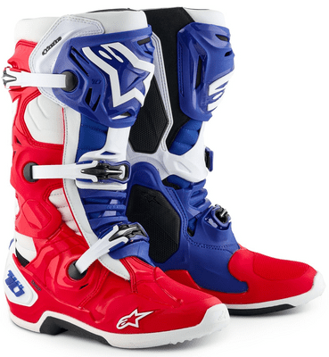 Alpinestars Tech 10 LE Fortitude Motocross Boots - RWB