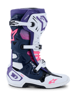 Alpinestars Tech 10 Motocross Boots - White Navy Pink
