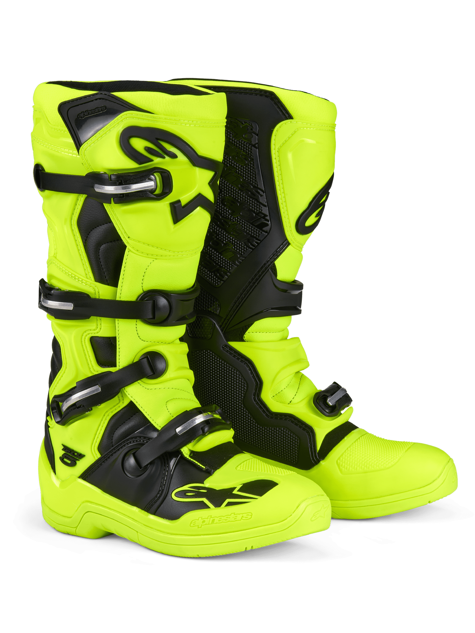 Alpinestars Tech Motocross Boots Yellow/ Black