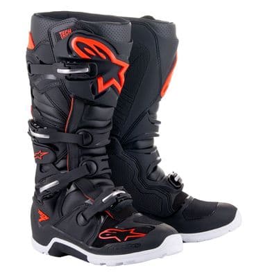 Alpinestars Tech 7 Enduro Boots - Black Red