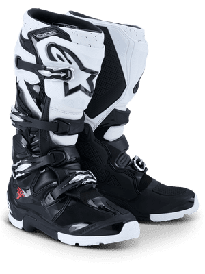 Alpinestars Tech 7 Enduro Off Road Boots - Black White