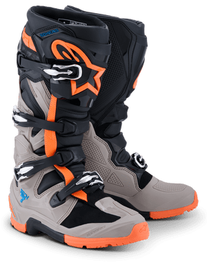 Alpinestars Tech 7 Enduro Off Road Boots - Grey Orange