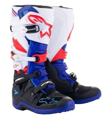 Alpinestars Tech 7 MX Boots - Black Red White