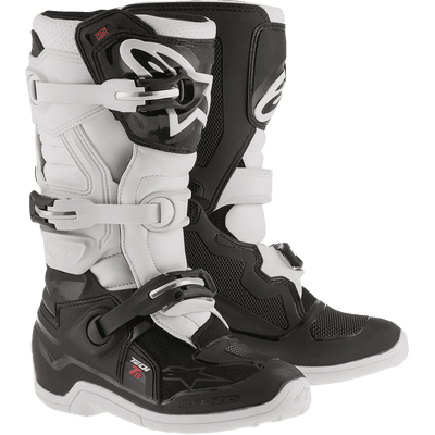 Alpinestars Tech 7S Youth MX Boot - Black/White