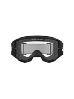 Alpinestars Vision 3 Wordmark Black Goggles - Clear Lens