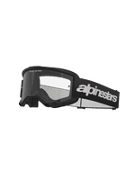 Alpinestars Vision 3 Wordmark Black Goggles - Clear Lens
