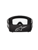 Alpinestars Vision 3 Wordmark Black Goggles - Clear Lens