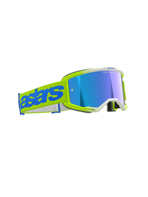 Alpinestars Vision 5 Blaze Yellow Goggles - Mirror Lens