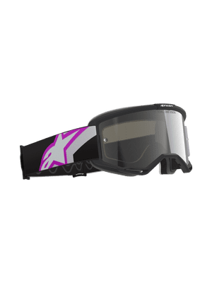Alpinestars Vision 5 Corp Grey Purple Goggles - Mirror Lens
