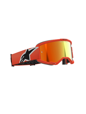 Alpinestars Vision 5 Corp Orange Goggles - Mirror Lens