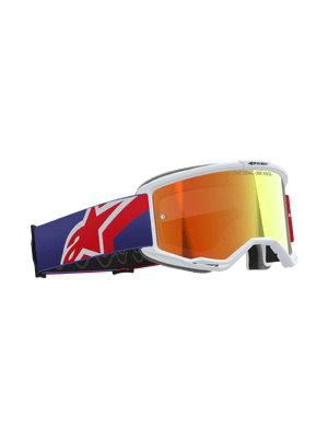 Alpinestars Vision 5 Corp Red Goggles - Mirror Lens